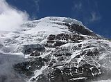 Ecuador Chimborazo 04-05 Ventimilla Summit From Whymper Refuge Closer View